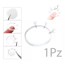 Mafab Goma Volumen Fácil Pestañas Transparente Suave Silicon Full