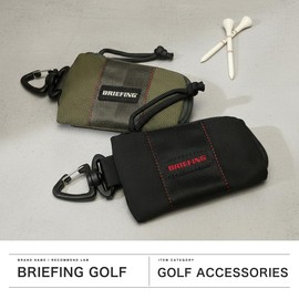 Briefing BRG253G26 TAN GOLF STANDARD SERIES ROUND PURSE STD Pouch