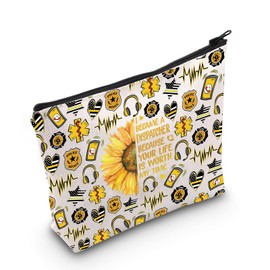 WZMPA Dispatcher Cosmetic Makeup Bag 911 Dispatcher Appreciation Gift I Became A Dispatcher Survival Kit Dispatcher Merch, I Became Dispatcher F, Fit