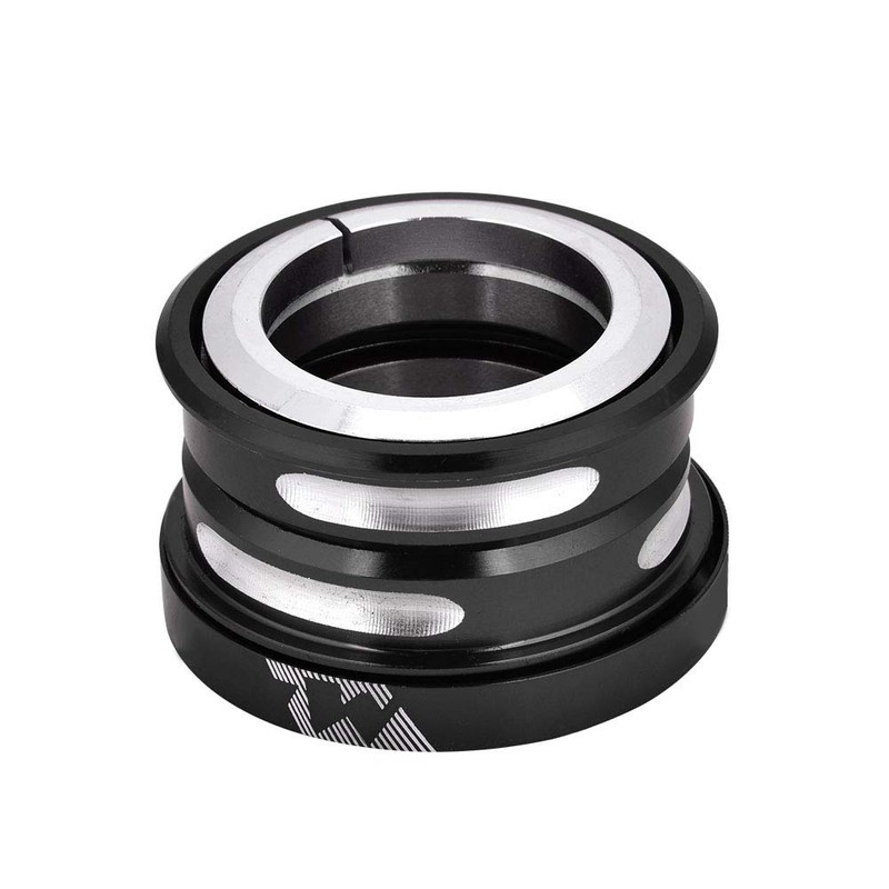 Dilwe Bicycle Bearing Headset, Headset 44 mm Handlebar Riser Adapter