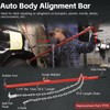 Sunluway Sunluway 77175 Auto Body Alignment Bar Tool with Chain, Heavy Duty Bumper Alignment Bar, Auto Body Dent Repair Tool, Auto Body Tools for Bumper Hood Panel Deck & Bracket