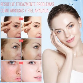 Bio Mascarilla Colageno 8pcs,Mascarilla de ColáGeno-Colageno para Minimiza los Poros Mejora la Elasticidad,Mask colágenos de noche,Aumenta La Elastici