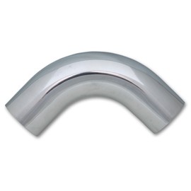 Vibrant Performance Tubing 90 Degree Elbow Aluminum Polished 5in