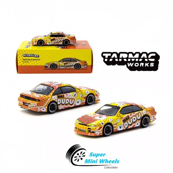 Tarmac Works 1:64 VERTEX Nissan Silvia (S14) Hai Dudu IMX