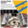 Pair of Steel Core Rubber Valve Cover Gaskets for Small