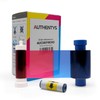 Authentys AUC300YMCKO Printer Ribbon - YMCKO, 300 Prints