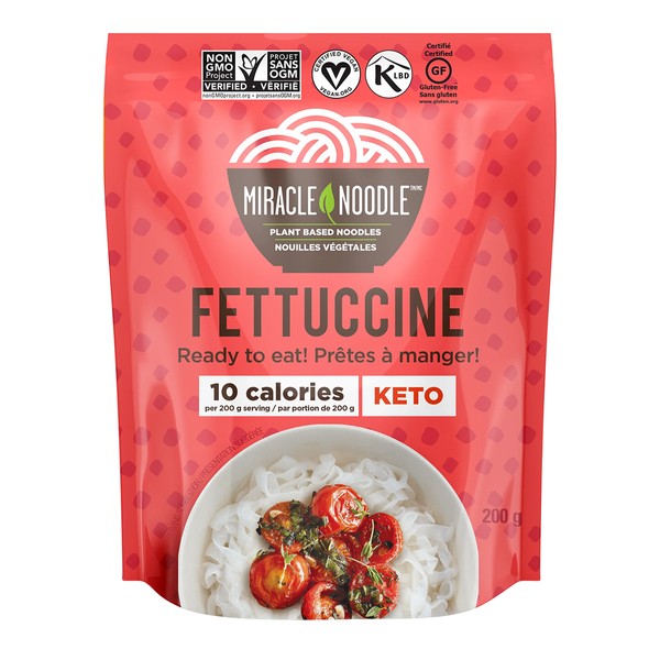 Miracle Noodle Plant Based Noodles Fettuccine 200g