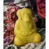 Beeswax Buddha Zen Dog Candle