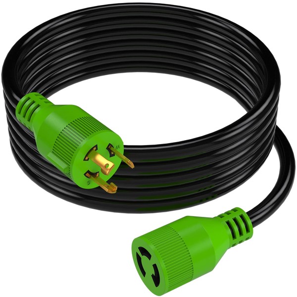 RVMATE 3 Prong 30 Amp Generator Extension Cord 20 Feet,