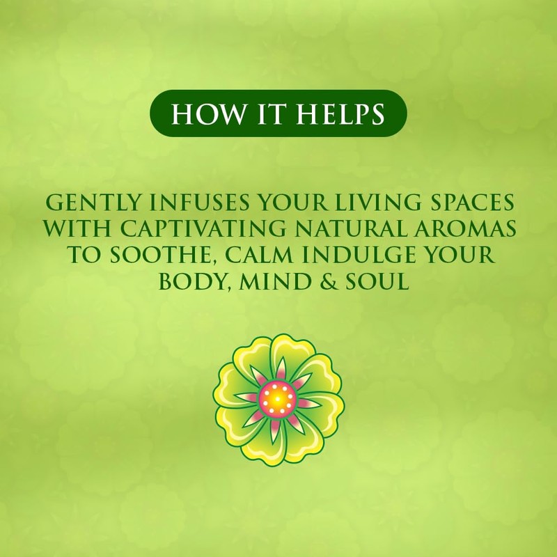 SPA CEYLON Lemongrass and Mandarin Aromaveda Incense Sticks | Energizing