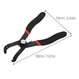 Gatuida Automotive Trim Clip Removal Pliers Ergonomic Push Pin Tool for Door Panel Fasteners Durable Screw Removal Pliers for Safe Interior Repairs for Automotive Maintenance