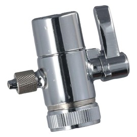 Urjumpea Sink Faucet Diverter Valve Countertop Filter to 1/4" RO Tubing Faucet Adapter Water Filter Connector for Kitchen Bathroom