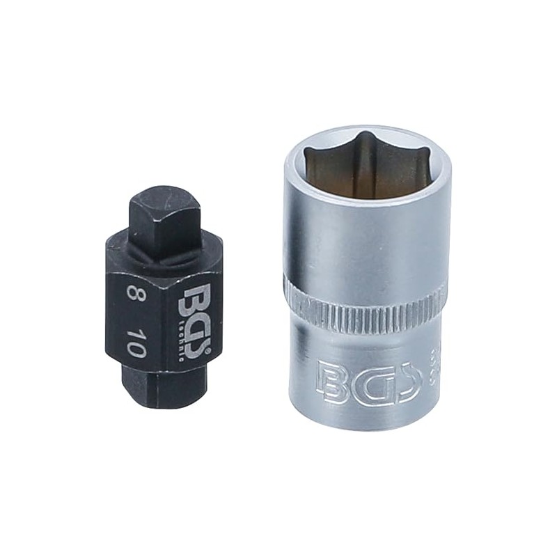 BGS 8991 Oil Drain Plug Insert Square 8 mm +