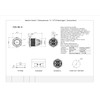 Metzler - Pressure Switch 25mm - LED Ring Lighting White