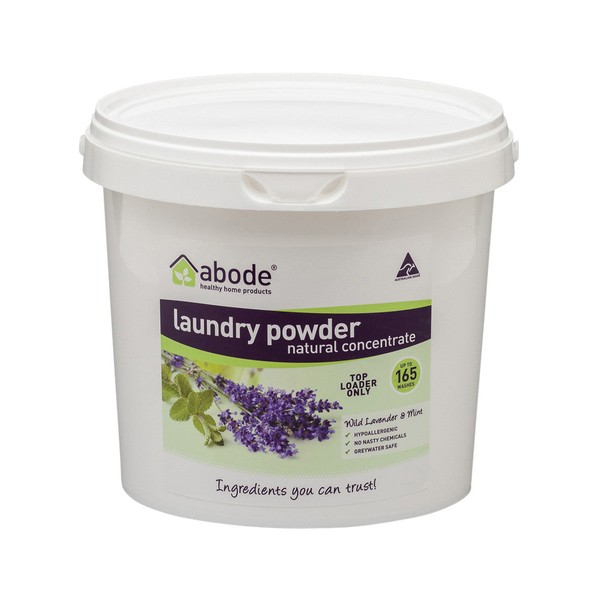 Abode Laundry Powder Top and Front Loader Wild Lavender and