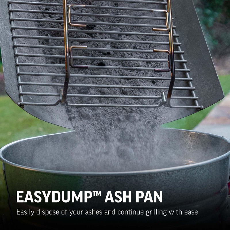 Char-Griller® Patio Pro Charcoal Grill and Smoker with Cast Iron