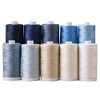 Connecting Threads 100% Cotton Thread Sets - 1200 Yard Spools