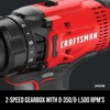 CRAFTSMAN V20 MAX Cordless Drill and Impact Driver, Power Tool