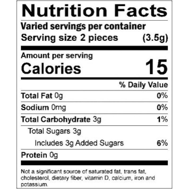 Original Razzles Candy Gum 2-Piece Packets Assorted Fruit Flavors 6