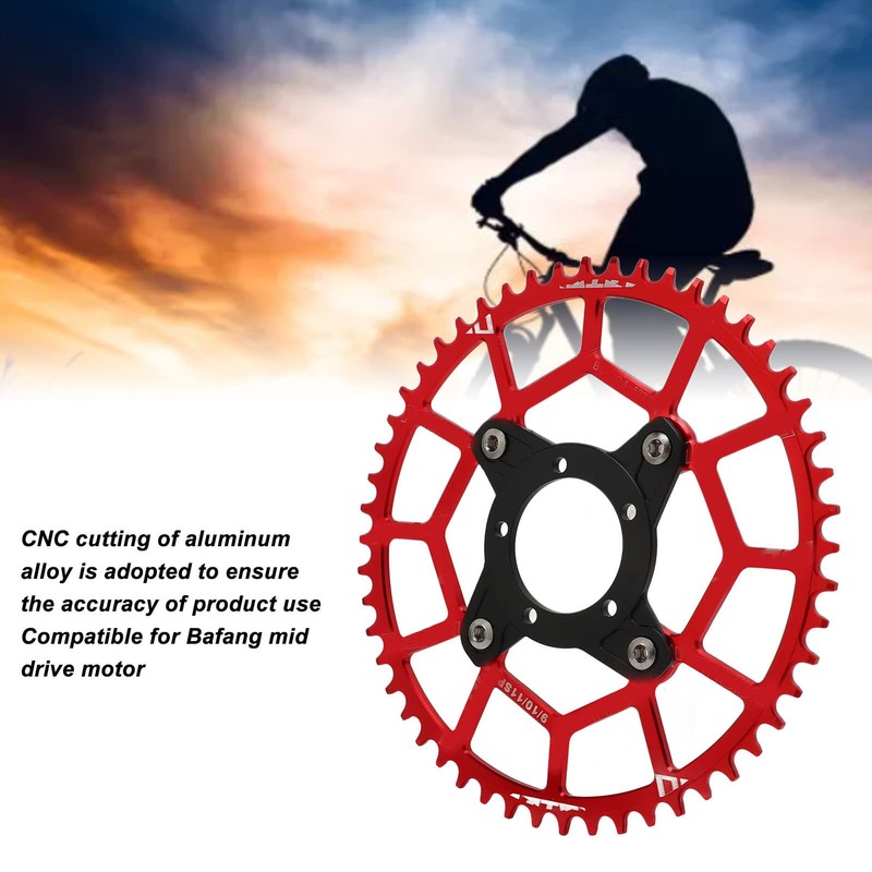 52T 104 BCD Mid Drive Chainring Adapter,Mid Drive Motor Chainring