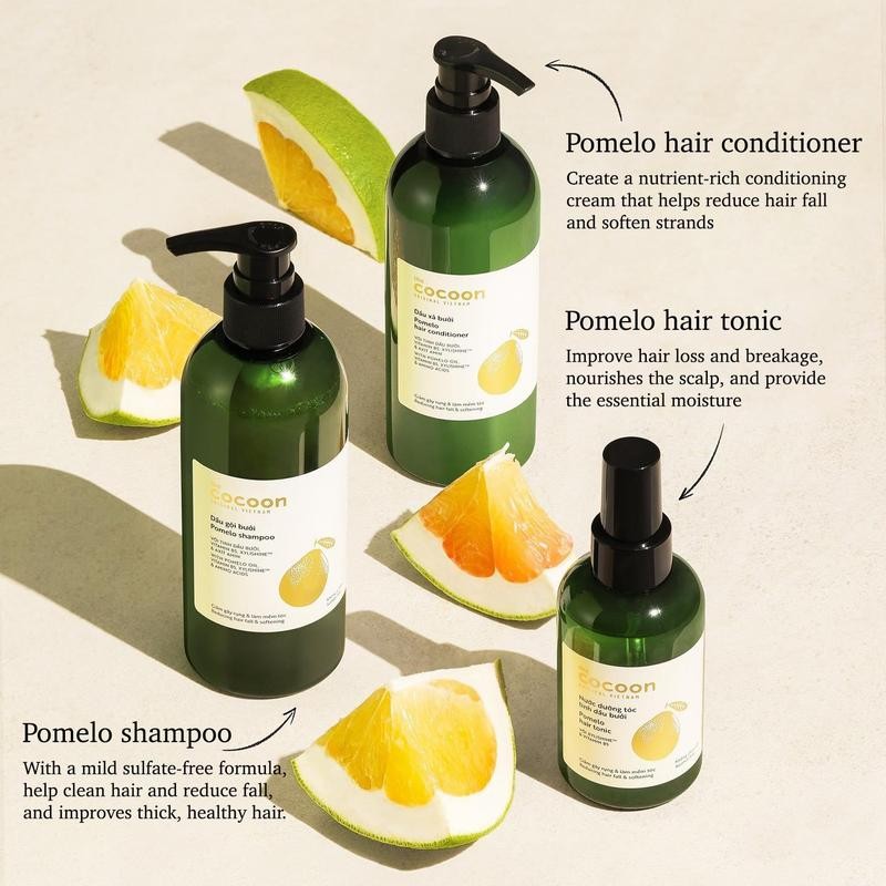 Pomelo Shampoo - Bundle: Ultimate Pomelo Hair Repair Set (SAVE