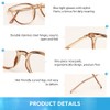 Firmoo Blue Light Blocking Glasses Women Round, Anti Glare Blue