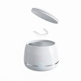 Máquina Limpiadora Ultrasónica De Retenedores Pro: Completa Rápidamente El Cepillado Y El Baño De Dentaduras Postizas Realiza Una Limpieza Profunda Y Previene Eficazmente La Decol