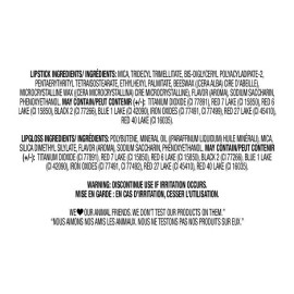 HARD CANDY GLITTERATZY CRYSTAL LIP DUO RADIANT RED 1700