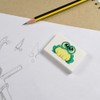 2 x 45mm 'Chubby Frog' Erasers/Rubbers (ER00043904)