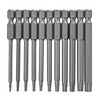 VESTTIO Security Torx Screwdriver Bit Set 11PCS 1/4 Inch Hex