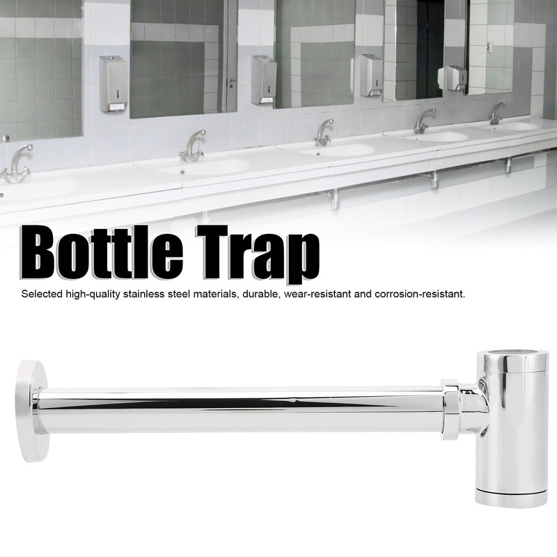 Sink Siphon Bottle Trap Kit Wash Basin Waste Drainage Fittings