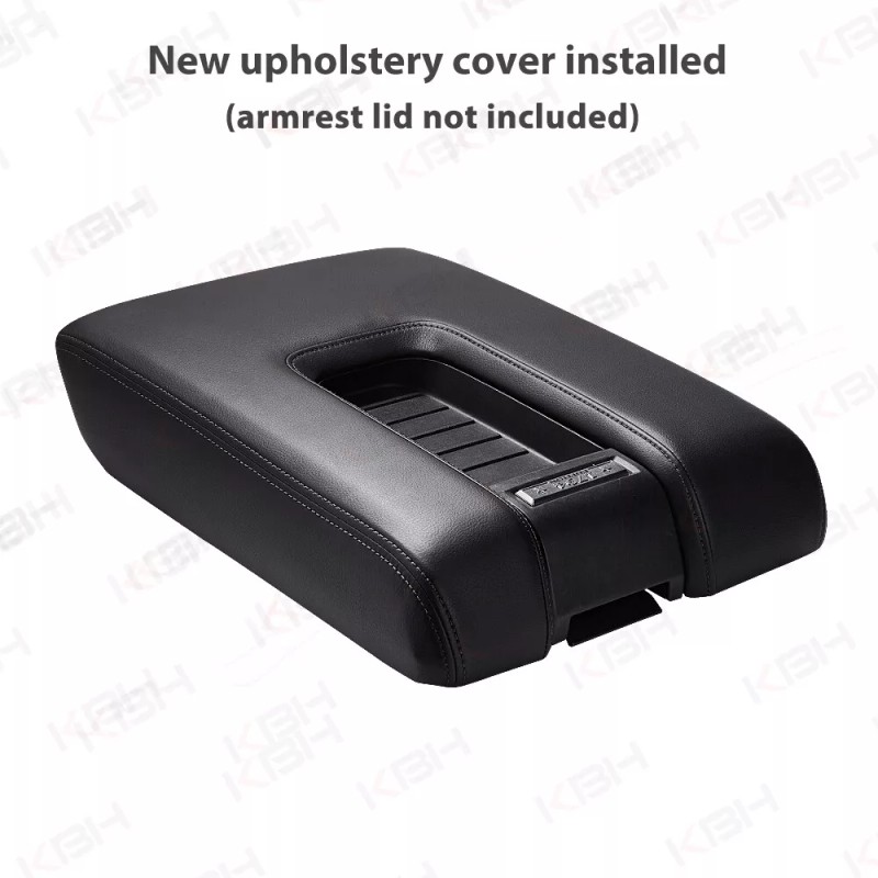 KBH Fits 2014-2021 Toyota Tundra Center Console Lid Armrest Leather