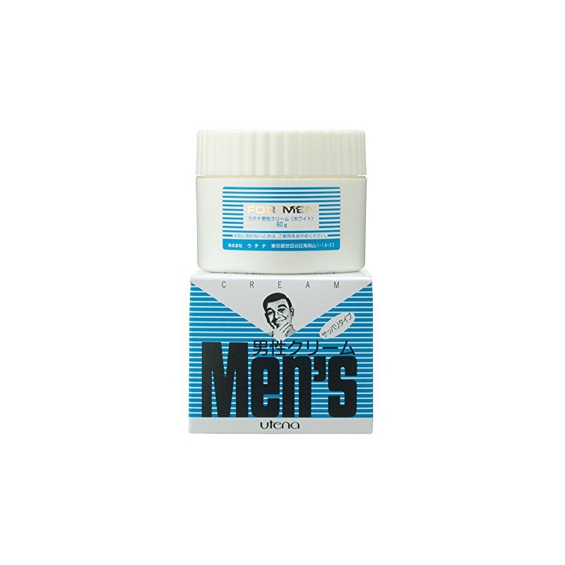 Utena Men's Cream Refreshing (White) 2.1 oz (60 g)