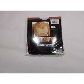 Motionwear NEW Dance BRA Top Size ADULT 2XL2 PLUS Nude Clear Back & Straps Underwears