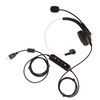 USB Business Headset Noise Reduction Single Sided Ear Headphone Supports