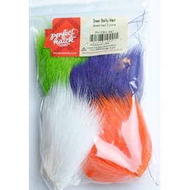 Perfect Hatch Deer Belly Hair Assortment PH-DBH-AST, Multi, One Size