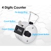 DS. DISTINCTIVE STYLE Handheld Tally Counter 1.8" Metal Mechanical Clicker