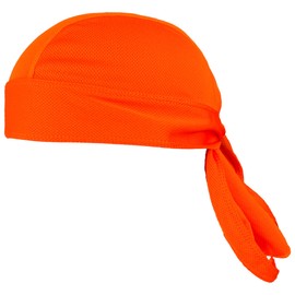 VIAUMBR Pirate Scarf Bandana Cap Durag Bicycle Headgear Motorcycle Headscarf Under Bicycle Helmet Pirate Scarf Pirate Summer, orange