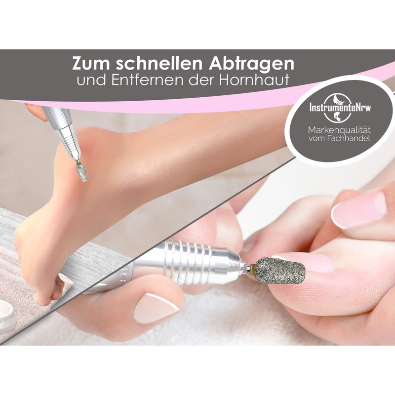 Foot Care Diamond Grinder Callus Remover for Large Surface Removal
