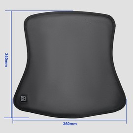 Motorcycle Heated Seat Cushion Electric Heated Seat Pad 3-Speed Adjustable Temperature Heating Seat Cover For Motorcycle Snowmobile