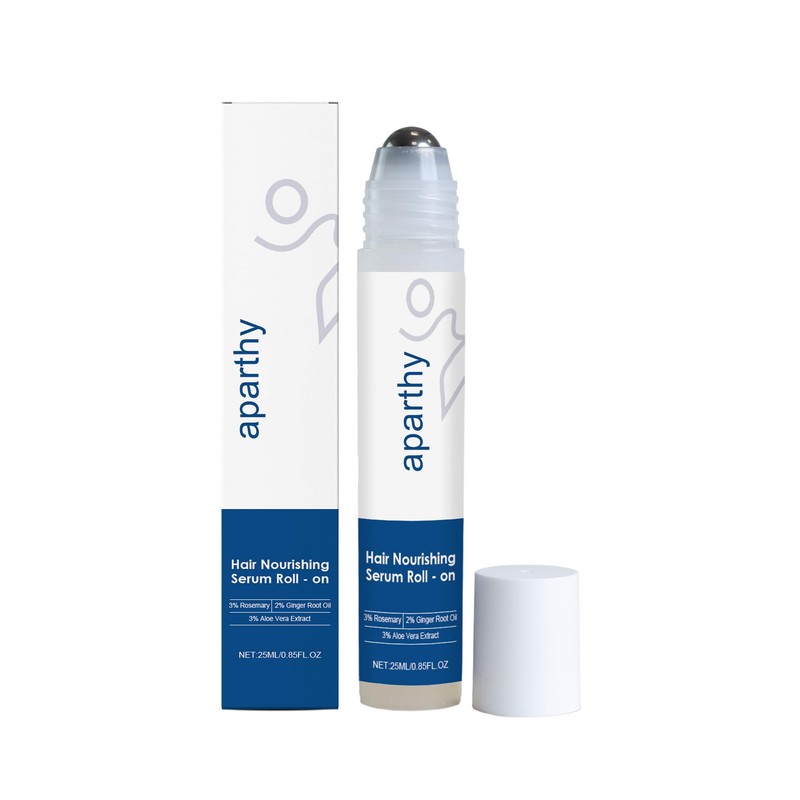 Aparthy Hair Growth Roll On, Rosemary & Menthol Scalp Serum,