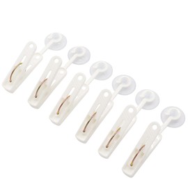 Audiophile Kitchen Clip with Suction Cup Kitchen Bathroom Suction Cup Memo Small Pinch 6pcs KM1121