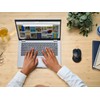 Trust Mydo Silent Wireless Mouse, 82% Recycled Plastics, 1000-1800 DPI,