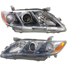 For Toyota Camry Hybrid 2007 2008 2009 Headlight Assembly Unit Japan Built Pair Driver and Passenger Side DOT Certified TO2502174 + TO2503174
