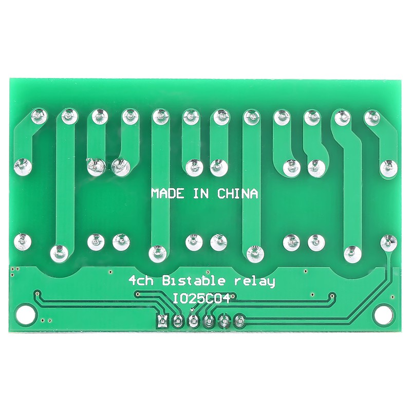 4 Channel 5V Flip Flop Latch Relay Bistable Self locking
