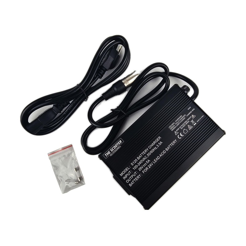 24V 5A Lead Acid Battery Charger for Mobility Scooters