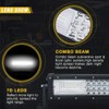 AUXTINGS 42 inch 540W Triple Row 7D LED Work Light