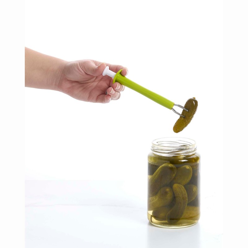 HIC Kitchen Olive Pickle Picker, 18/8 Stainless Steel and BPA-Free