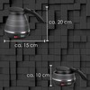 Travel Kettle Small 0.5 Litre Kettle Foldable Mini Kettle Portable