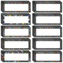 50 Pcs Magnetic Dry Erase Labels Cute Reusable Name Tag Flexible Magnetic Label Stickers for Classroom Whiteboards Locker Back to School Office Home(Dot)